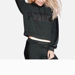 PINK Victoria's Secret Charcoal Hoodie